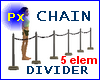 Px Chain divider 5 elem