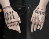 !L Hands tatto