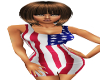 4th July Flag Dress