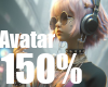 150% Avatar Scale