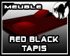 Red Black Tapis