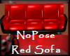 [tes]NoPose Red Sofa
