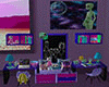 neon room alien poster