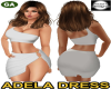 Adela Dress White