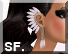 SF. Feather Earrings