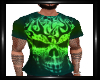 |PD| green skull top