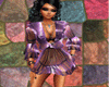 purple Disco dress