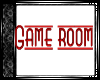 Red Game Room 3D Sign