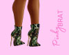 Camo Ankle Boots