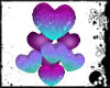 Purple-Teal balloon grou
