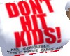 Don't hit kids tee