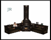 [JR] Corner Fireplace