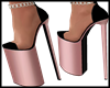 Shoes Pink Metal