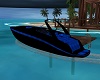Animated speedboat