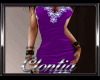 |C| Night Dress Purple