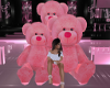 Family Pink Bears