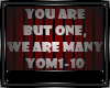 YOU ARE ONE. WE ARE MANY