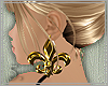 5. Fleur de Lis Earrings