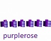 purple candles