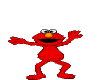 Elmo jumping,animated