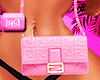 iz.Fendi Pink Leather Ba