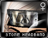 !T Stone headband [F]