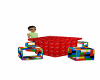 LEGO TABLE AND CHAIRS