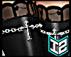 Gothy Chain Garters