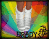 [B]white daisy boots