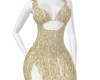 golden maxi dress