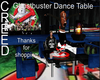 GhostBusters Dance Table
