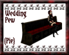{Pie}Wedding Bench/Pew
