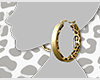 N| Leopard Gold Earrings