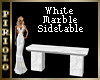White Marble Sidetable