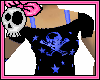 Blue Skull Top