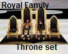 Royal Family Throne Set