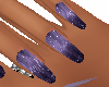 Purple Fade nails