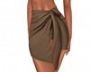 Wrap Skirt Brown