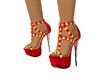red gold heel
