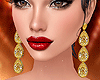 *GH* Aly Gold Earrings