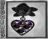 Black Rose Iridescent Er