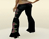 MD Black Rose Jeans