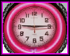 JDG Pink Neon Clock