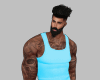 *Blue Athlete+Tattoo*