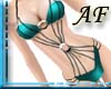 [AF]Teal Stringkini
