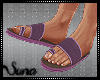 *S* Ra purple shoe