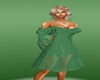 Twlight Green Dress