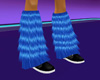s~n~d blue leg warmers