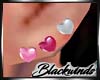 DERIVE 3 Heart Earrings