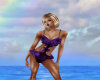 @Ace@Purple Swimsuit